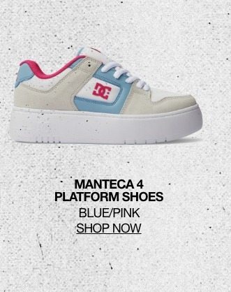 Manteca 4 Paltform in Blue/Pink [Shop Now]