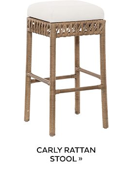 Carly Rattan Stool