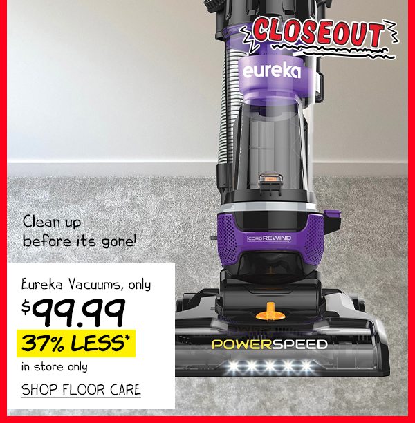 Eureka Vacuums