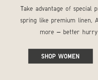 100% PREMIUM LINEN - SHOP WOMEN