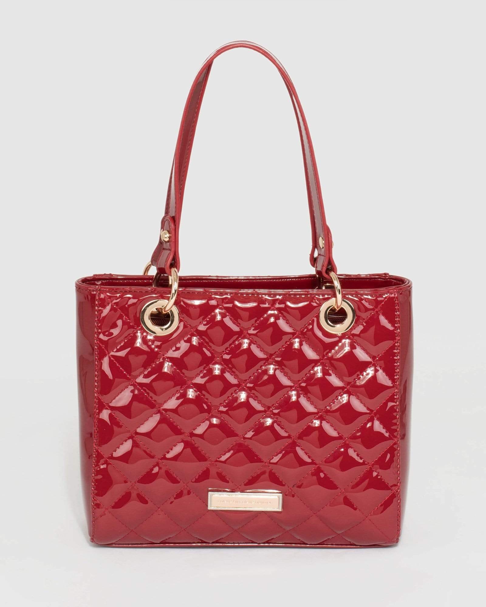 Image of Red Nirvana Quilt Mini Tote Bag