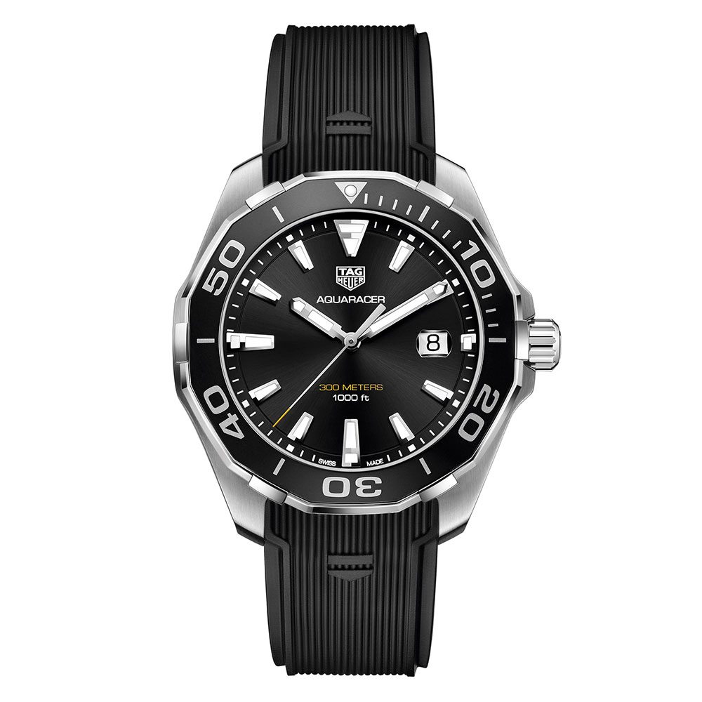 TAG Heuer Aquaracer Quartz Black Watch 43mm