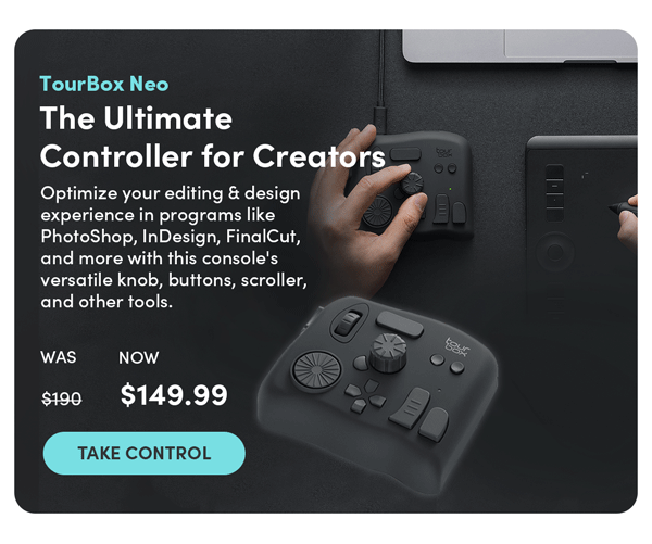 TourBox Neo Controller for Creators | Take Control 