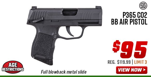 Sig Sauer P365 CO2 BB Air Pistol