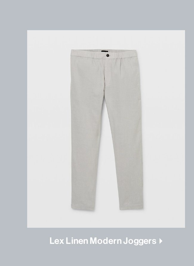 Lex Linen Modern Joggers