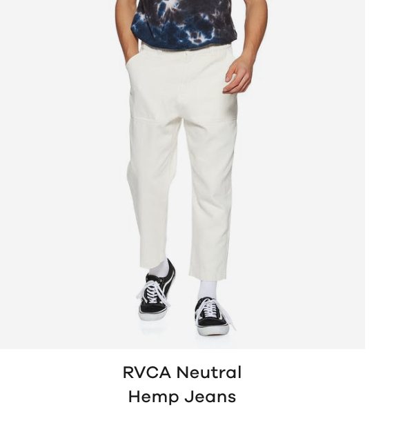 RVCA Neutral Hemp Jeans