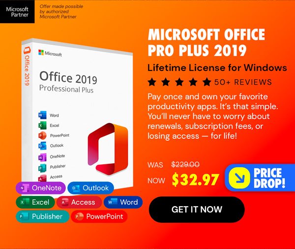 Microsoft Office Professional Plus 2019 for Windows