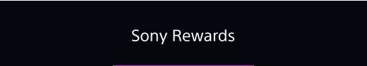 Sony Rewards