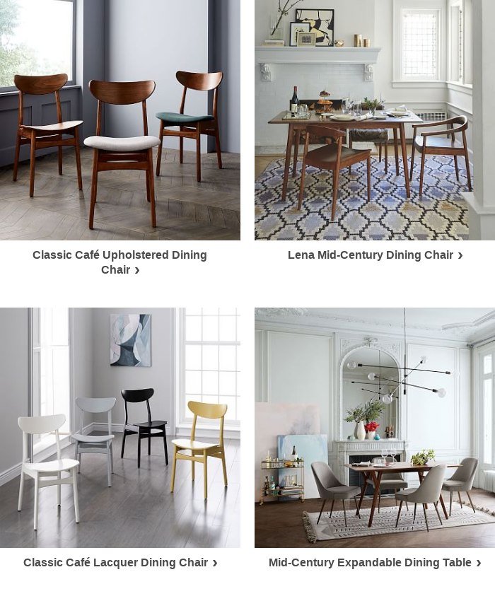 Pending We Re Updating You On The Classic Cafe Walnut Dining Chair West Elm Email Archive