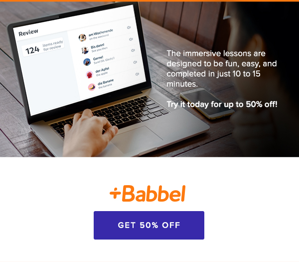 Babbel | Get Now