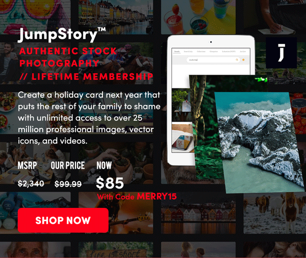 JumpStory Lifetime Membership | Shop Now