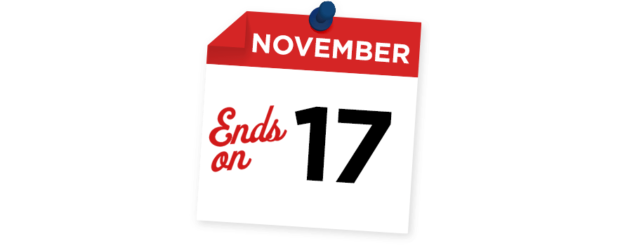 Ends 11/17