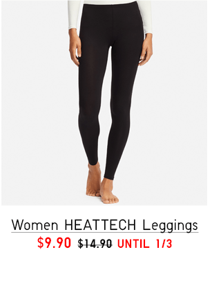 WOMEN HEATTECH LEGGINGS $9.90