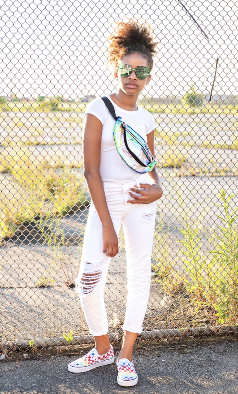 HIgh Rise Destructed Weekender