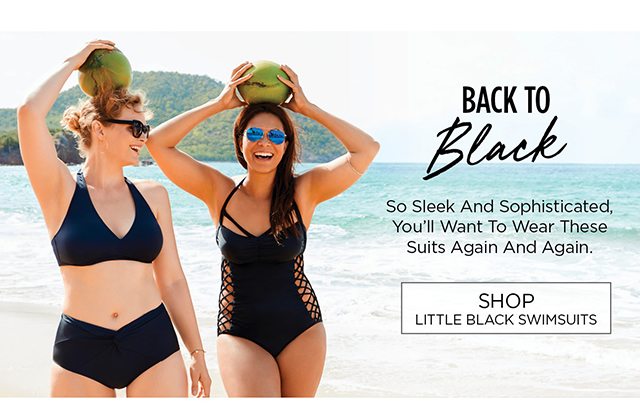 Back To Black - Shop Little Black Swimsuits