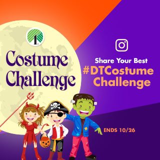 Enter our Instagram Halloween Costume Challenge!