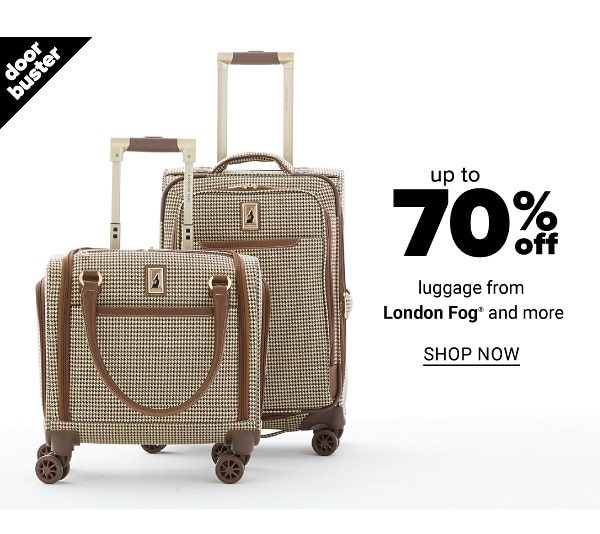 up to 70% select Luggage - Shop Now