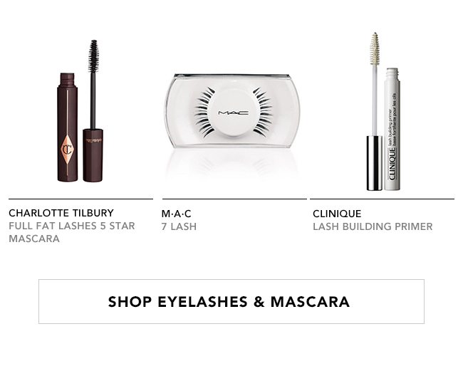 shop eyelashes and mascara