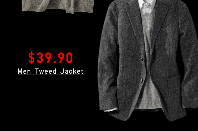 $29.90 MEN TWEED JACKET