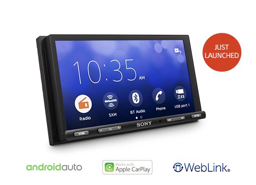 Just Launched: AX5500 6.95" Media Receiver | androidauto | Works with Apple CarPlay | WebLink®