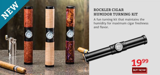 New! Rockler Cigar Humidor Turning Kit