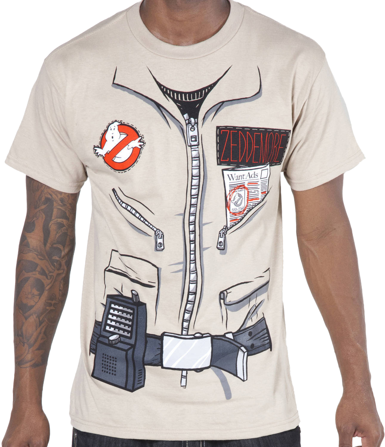 Winston Zeddemore Ghostbusters Shirt
