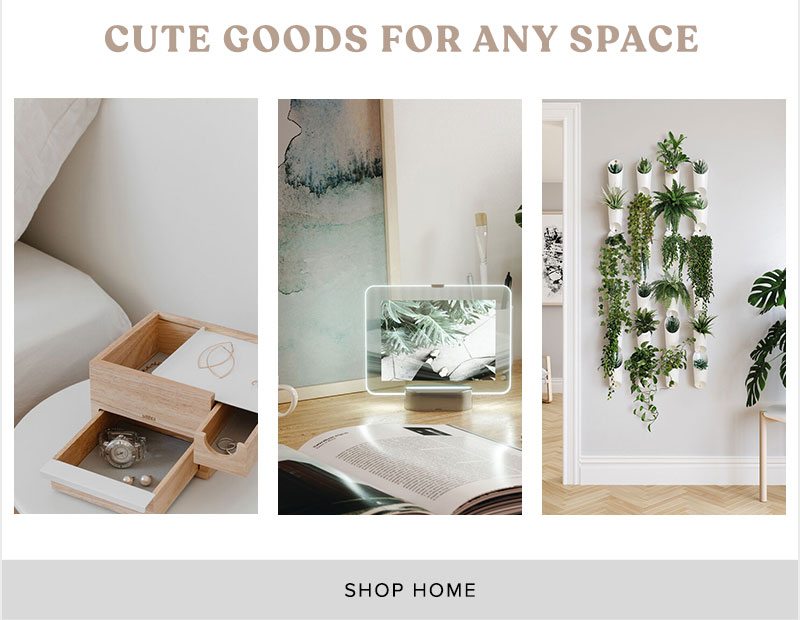 cute goods for any space - Shop home