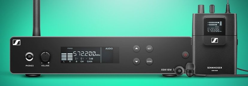 New Sennheiser XS Wireless IEM Systems. Flexible and reliable UHF monitoring with up to four channels. Shop Now