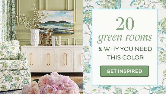 20 Green Rooms & Why You Need This Color - Get Inspired