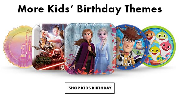 More Kids' Birthday Themes