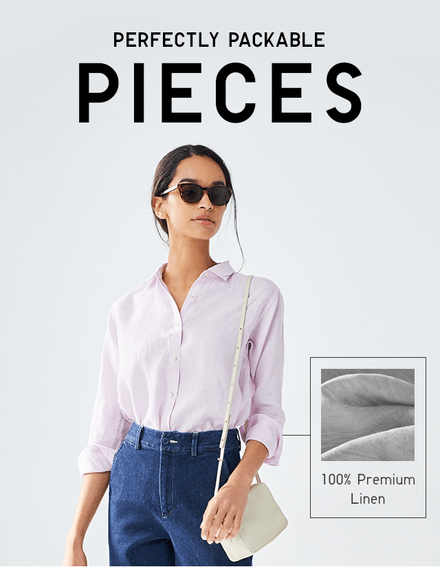 PERFECTLY PACKABLE PIECES