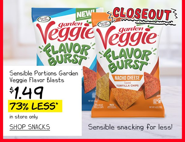 Sensible Potions Garden Veggie Flavor Blasts