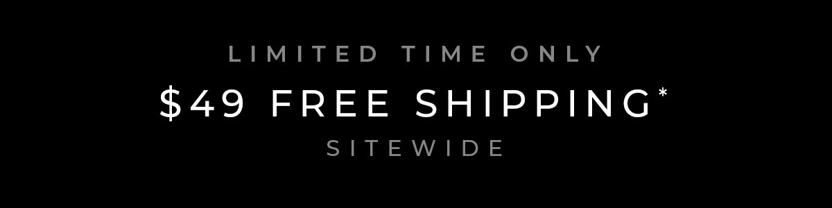 Free Shipping On All Orders Over 49 Dollars