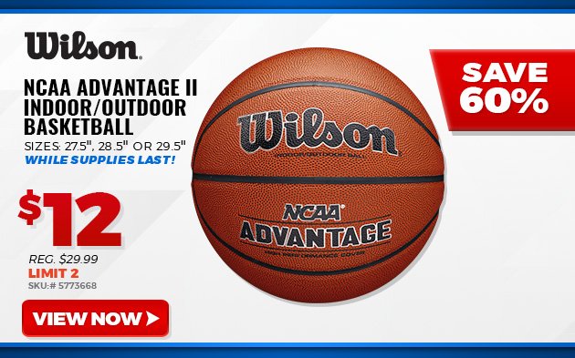 Wilson NCAA Advantage II Indoor/Outdoor Basketball