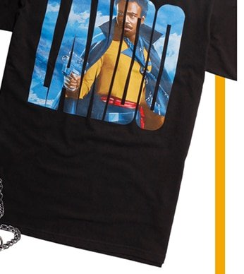 Guys Solo Lando Letters Tee