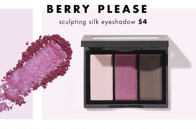 Sculting Silk Eyeshadow in Berry Please