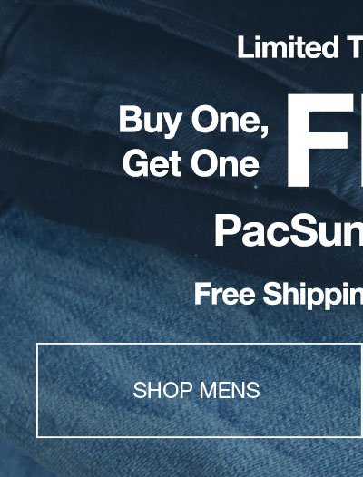 Buy One, Get One Free** PacSun Denim - Shop Mens