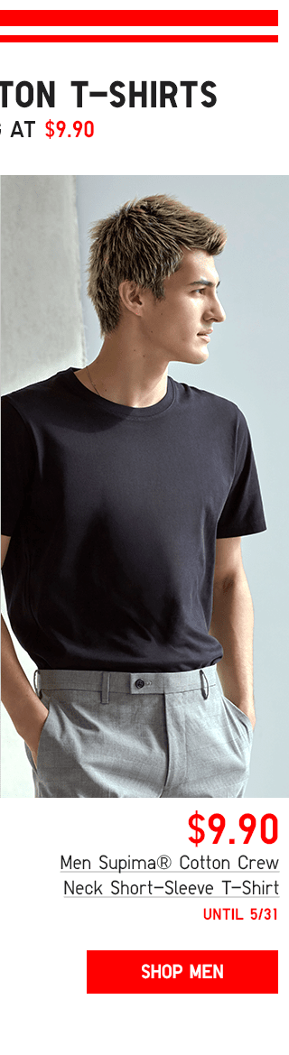 PDP2 - MEN SUPIMA COTTON CREW NECK SHORT-SLEEVE T-SHIRT