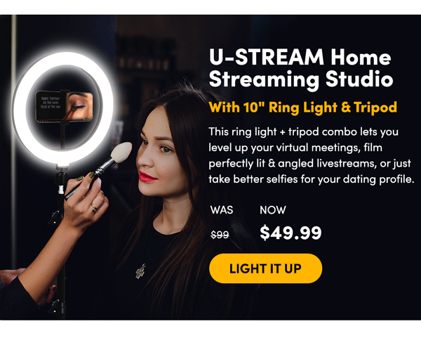 U-Stream Home Streaming Studio | Light It Up 