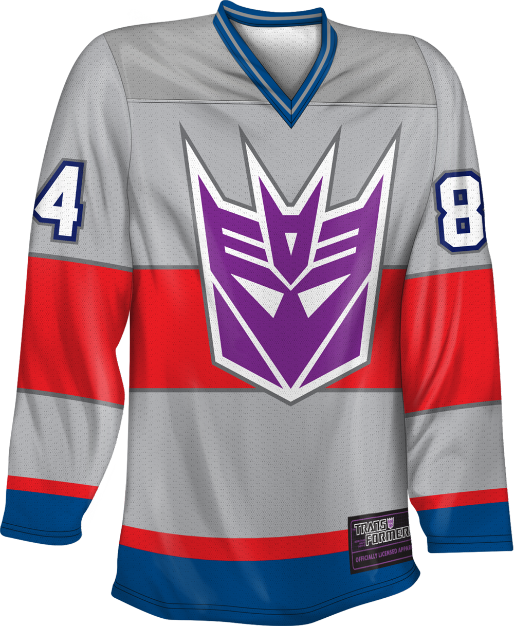 transformers hockey jersey