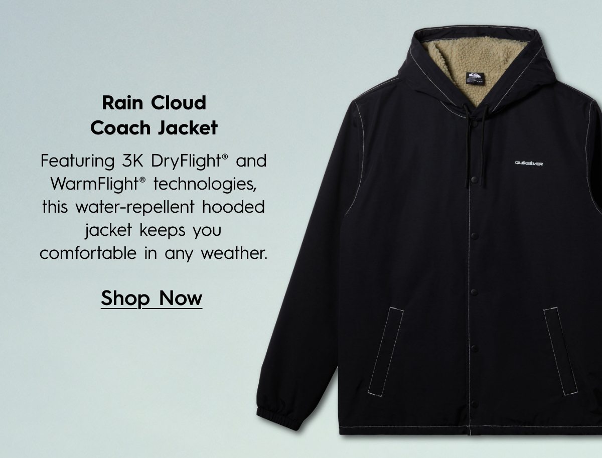 Rain Cloud Coach Jacket