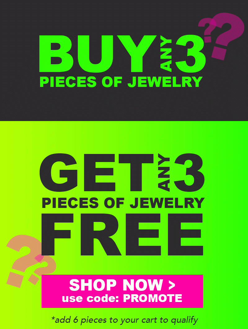 Buy 3 Get 3 FREE - Today Only! - Use code: PROMOTE