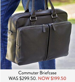 Bomber Jacket Commuter Briefcase