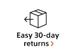 Easy 30-day returns