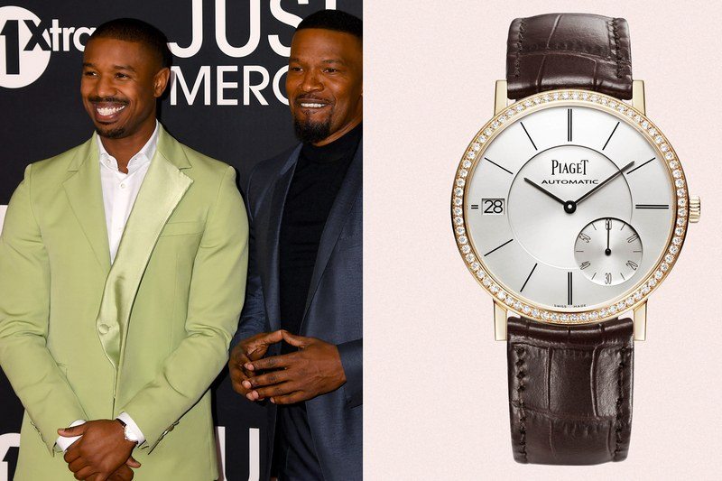 Michael B Jordan and a watch