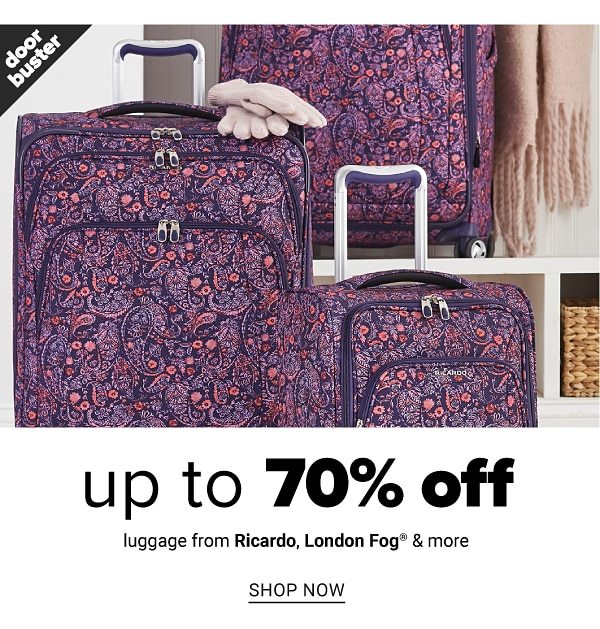 Up to 70% off Luggage from Ricardo, London Fog and more - Shop Now