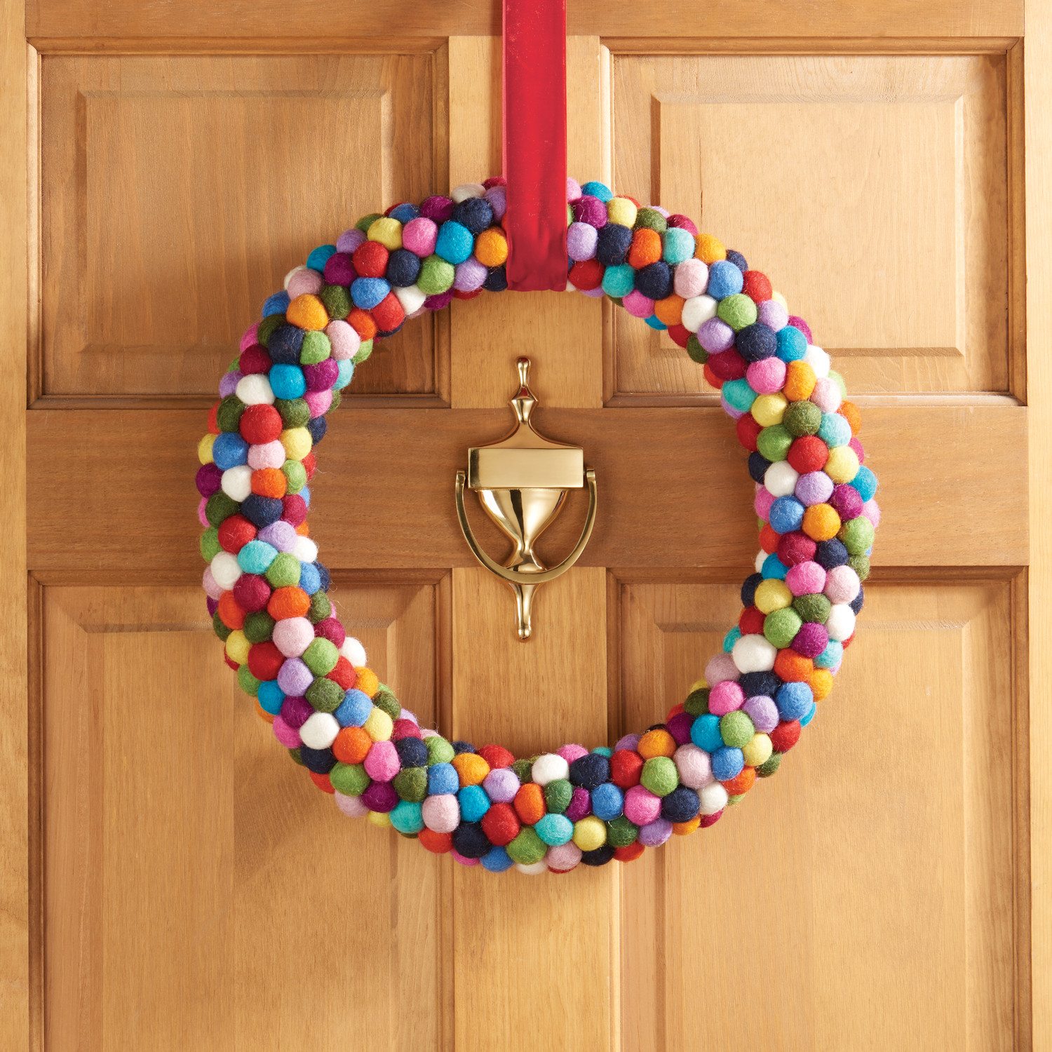 Felted Wool Wreath