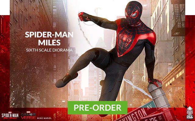 Spider-Man: Miles Sixth Scale Diorama (PCS)