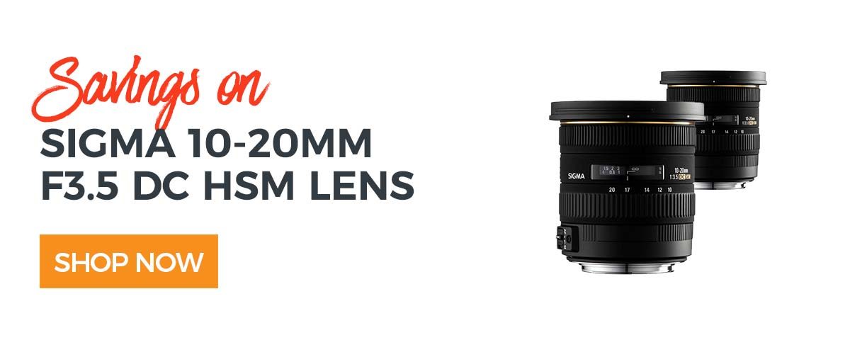 Savings on Sigma 10-20mm F3.5 DC HSM Lens