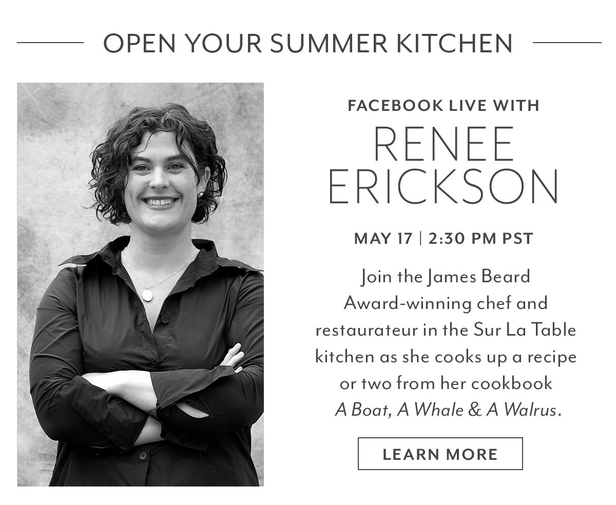 Facebook Live with Renee Erickson